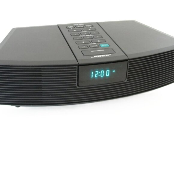 Bose Wave Radio AM/FM Alarm Clock AWR1-W1 - Black - Picture 1 of 8